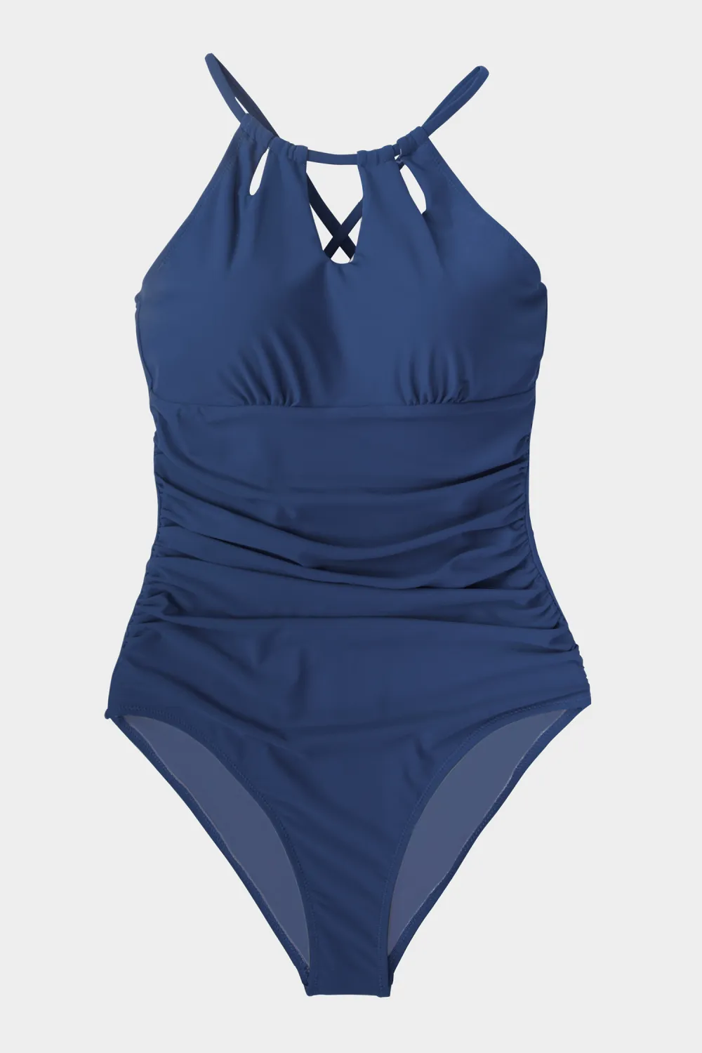 Keyhole Tunnelled One Piece Swimsuit