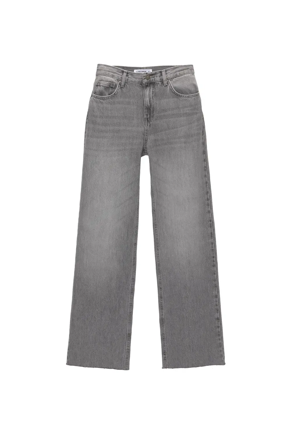 Jeans rectos tiro alto