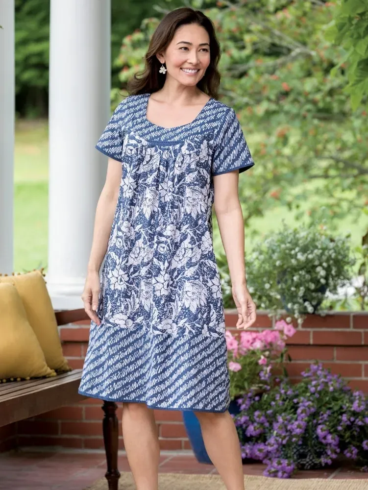 Two-Tone Short Muumuu