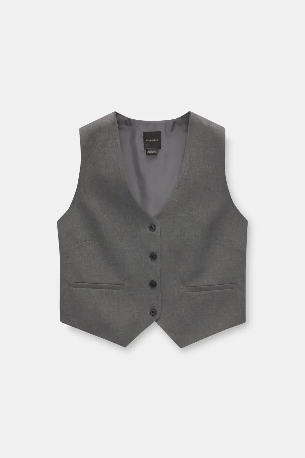 Button-up suit vest
