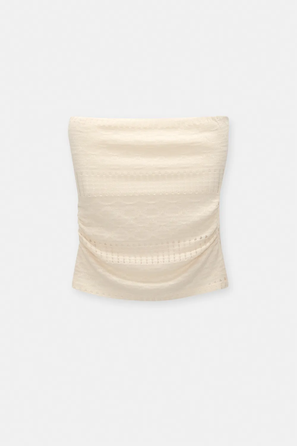 Top calados tipo crochet