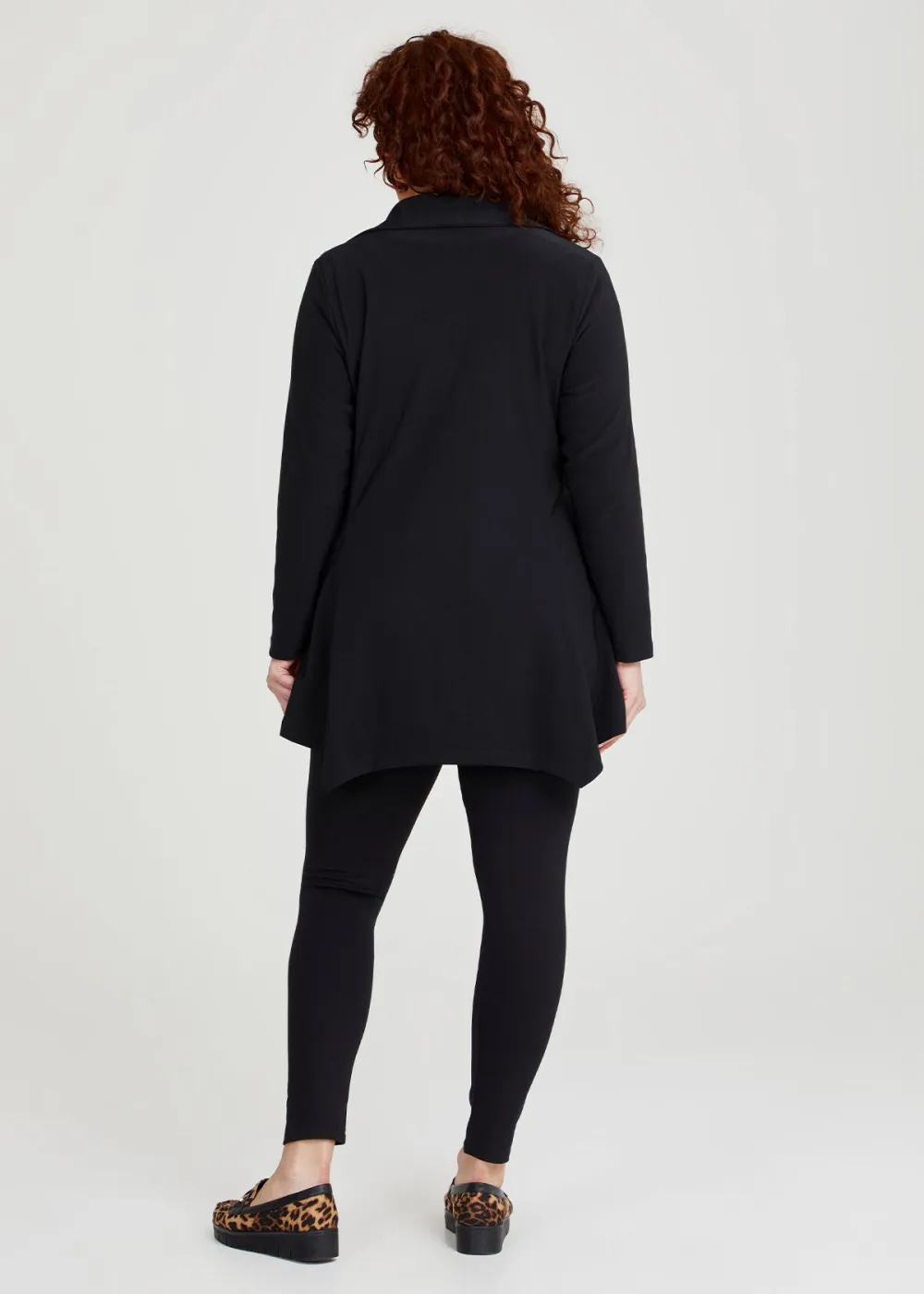 Zip Double Knit Jacket
