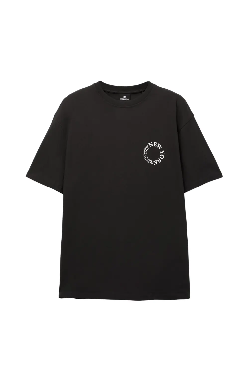 Black New York graphic T-shirt