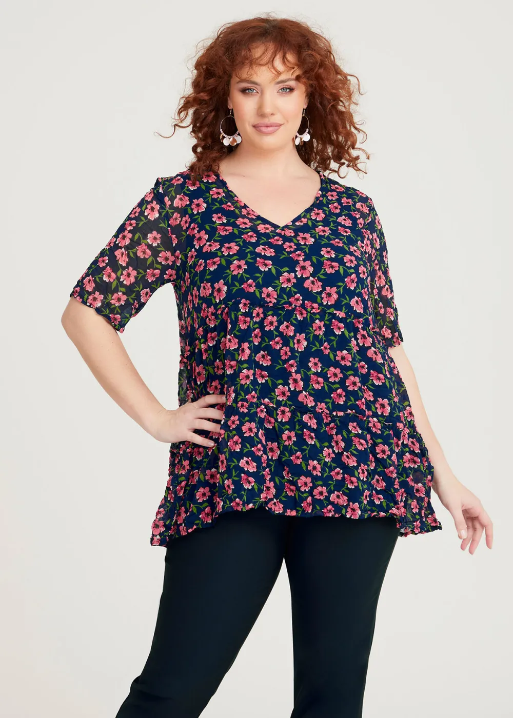 Chiffon Boho Top
