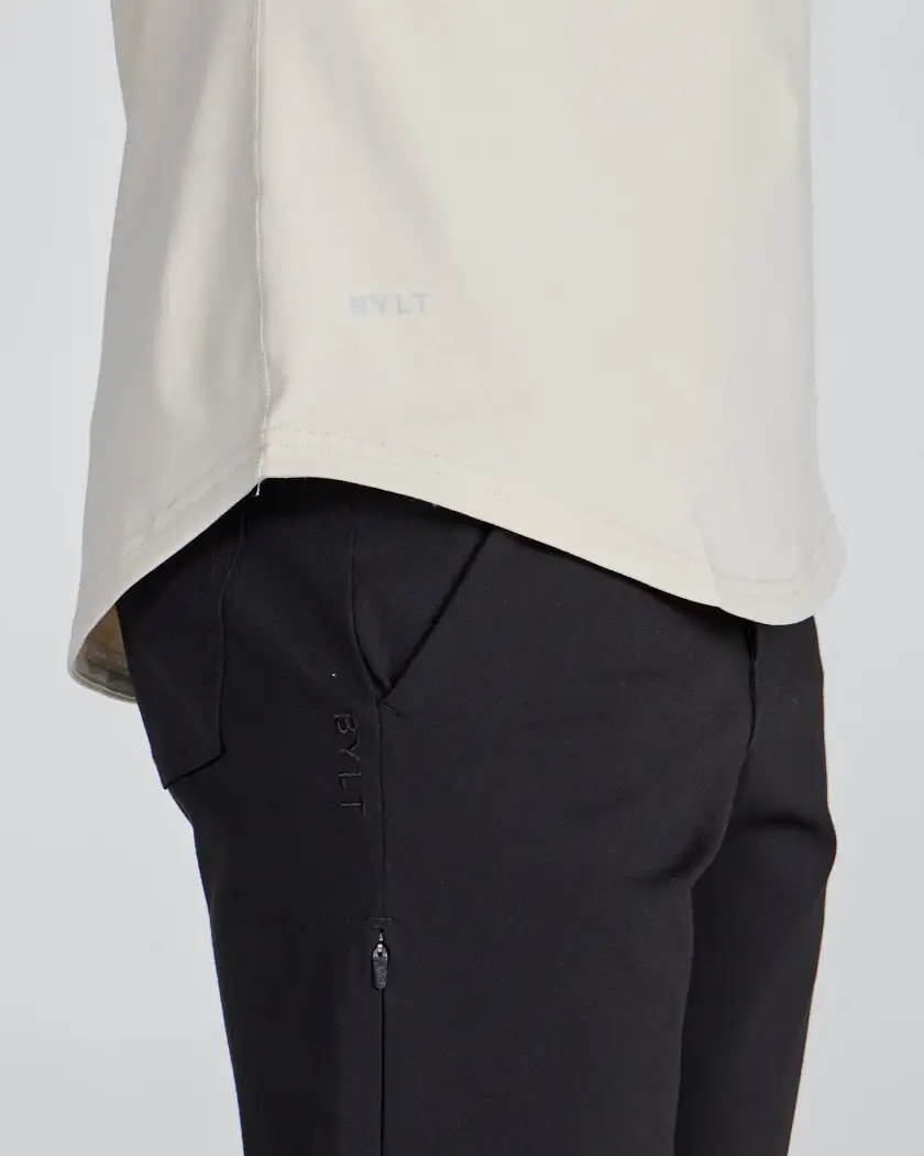 Drop-Cut V-Neck: Lux