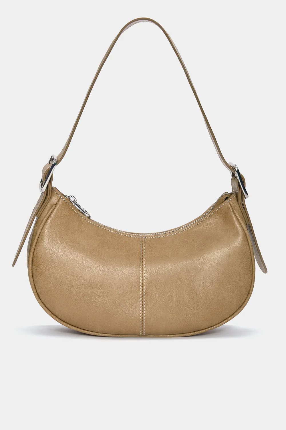 Bolso de hombro desgastado
