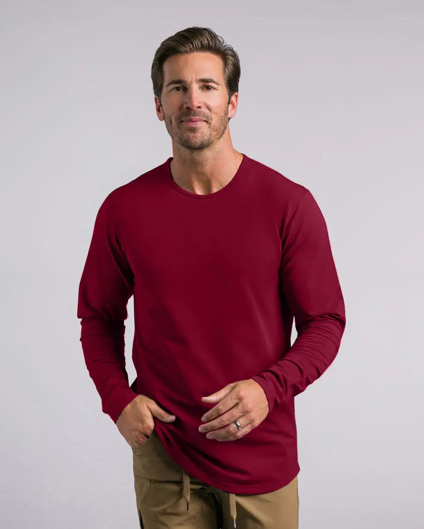 Drop-Cut Long Sleeve: Bylt Signature
