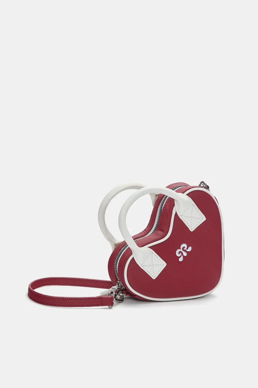 Mini bolso bandolera retro corazón