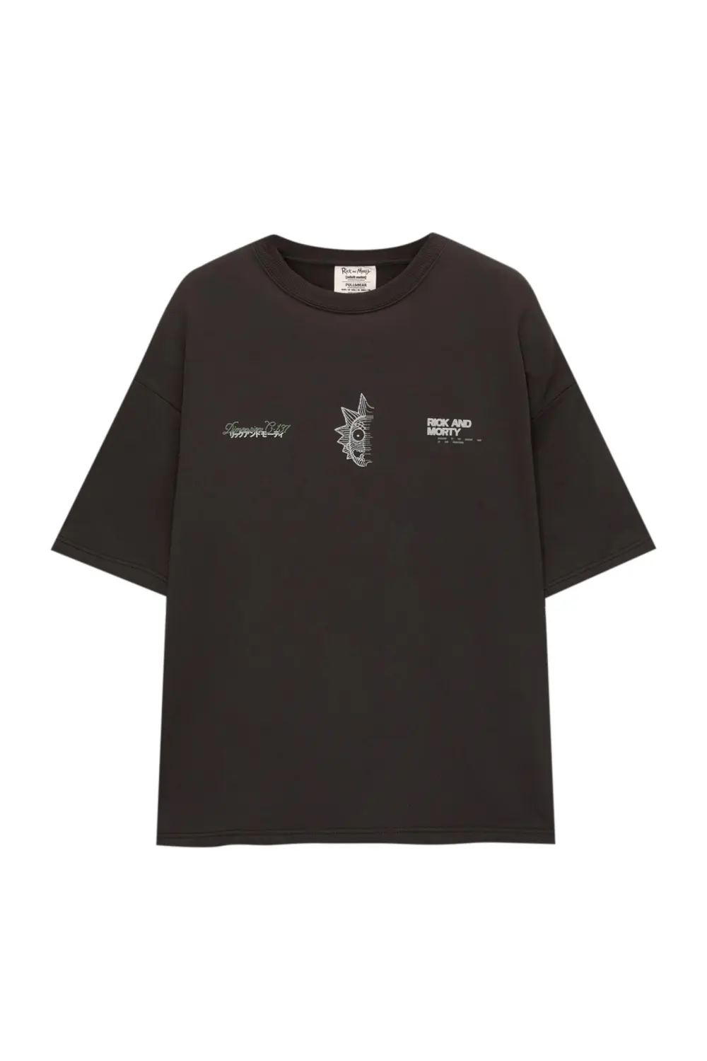 Rick and Morty short sleeve sweatshirt