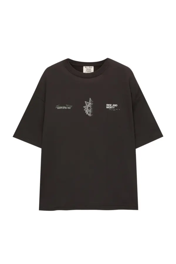 Rick and Morty short sleeve sweatshirt