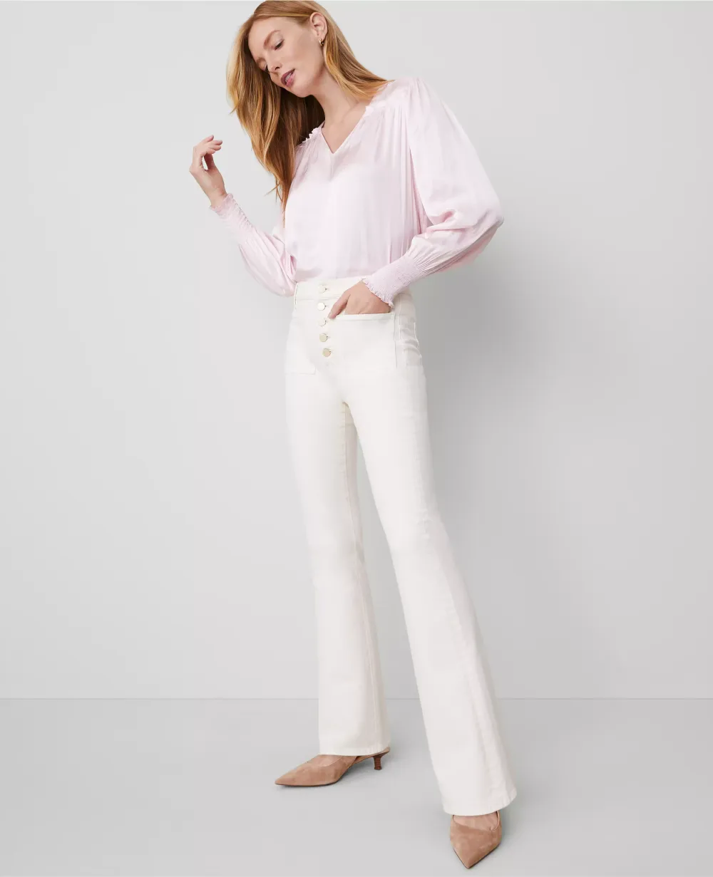The Patch Pocket Flare Jean