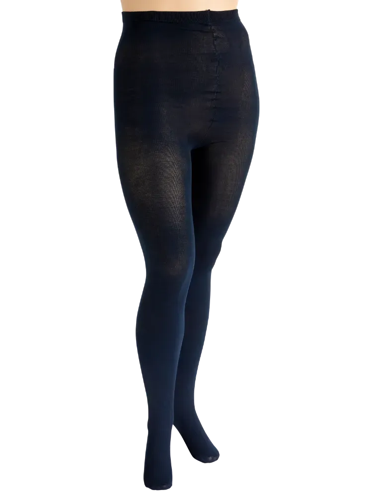 Smooth Cotton-Rich Tights