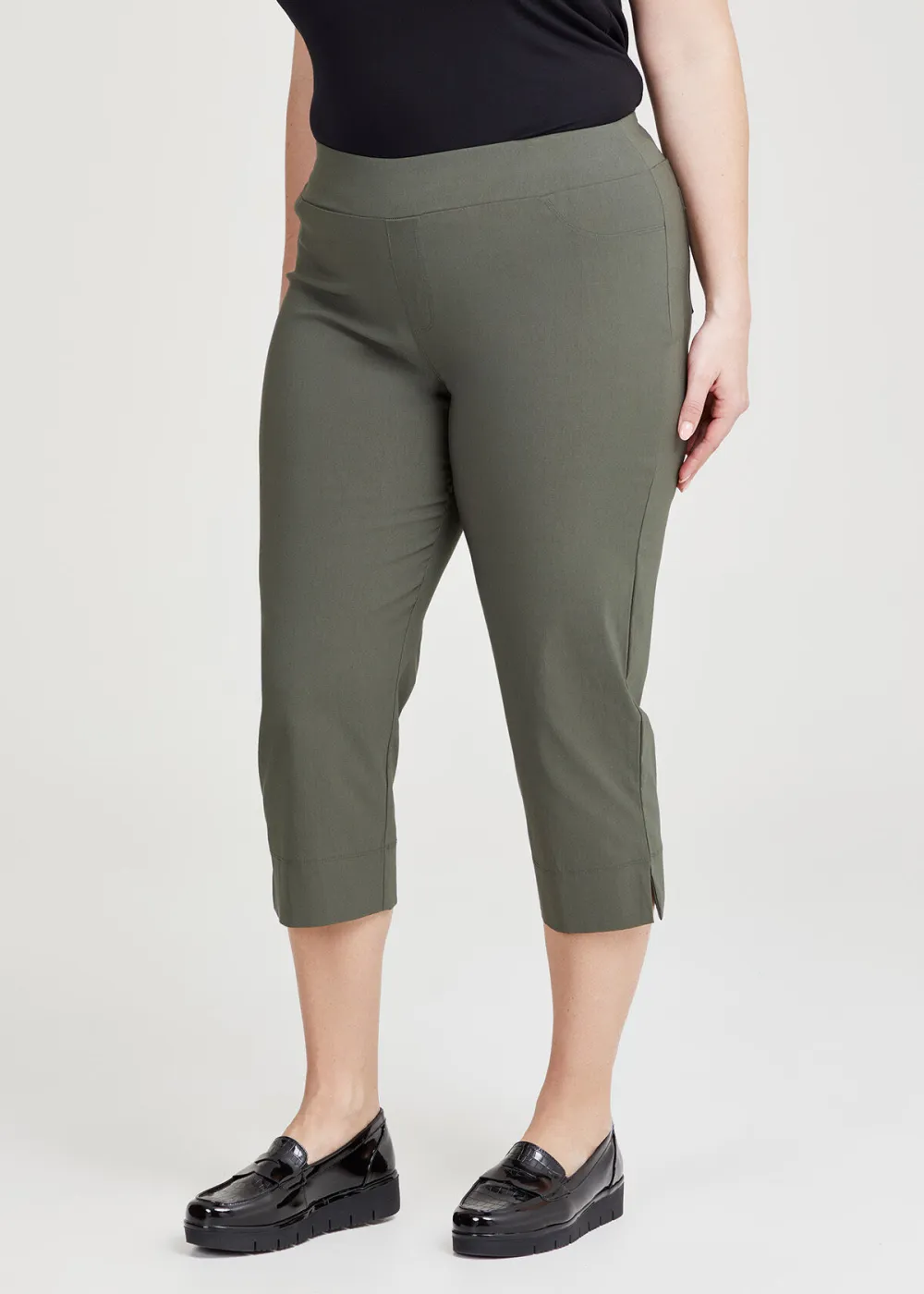 Expose Split Hem Crop Pant