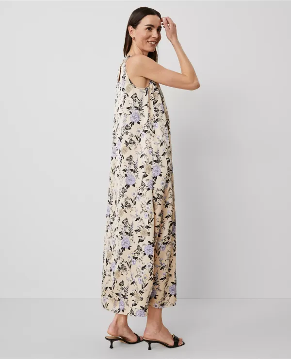 Floral Maxi Swing Dress