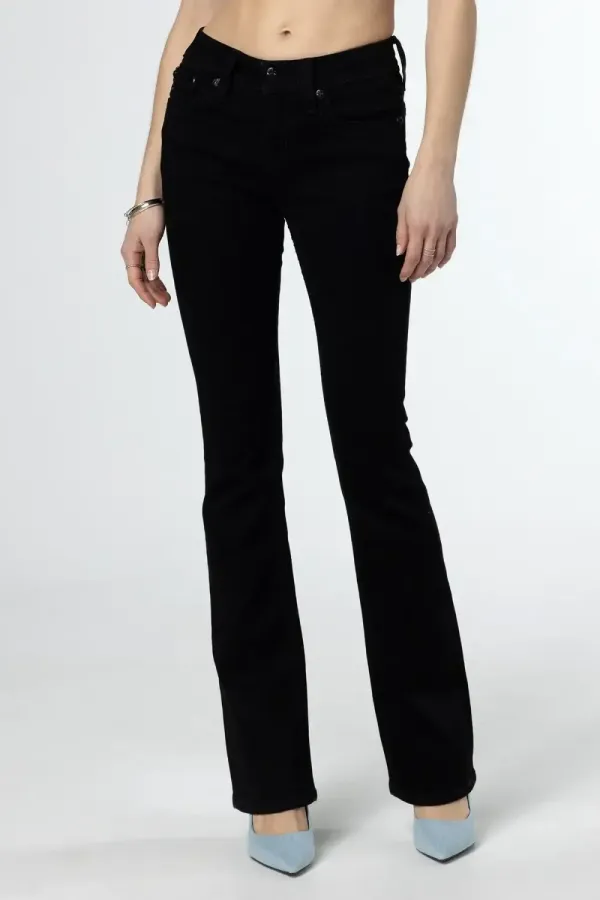 Flying Black Bootcut Jeans