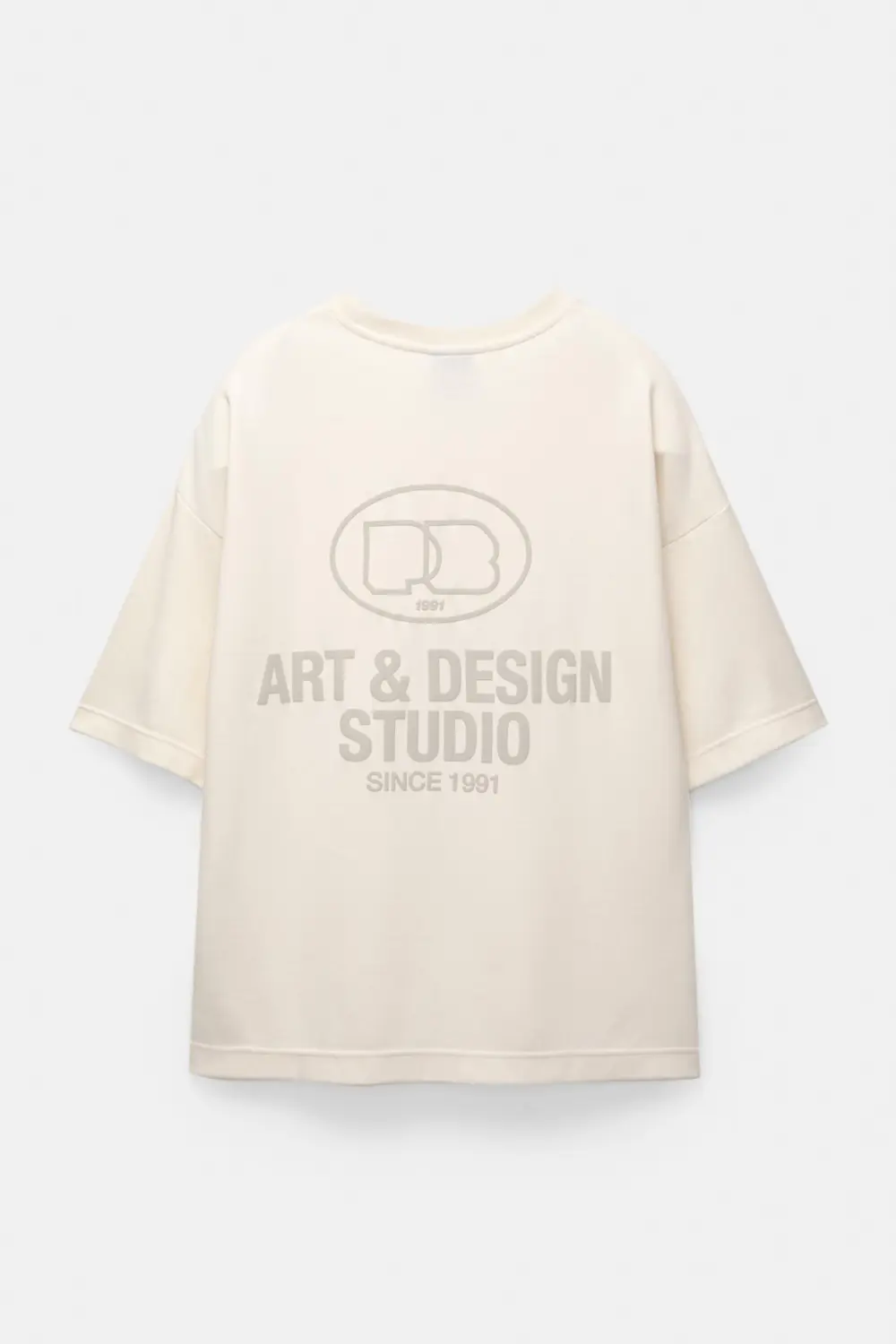 Short sleeve logo sweatshirt