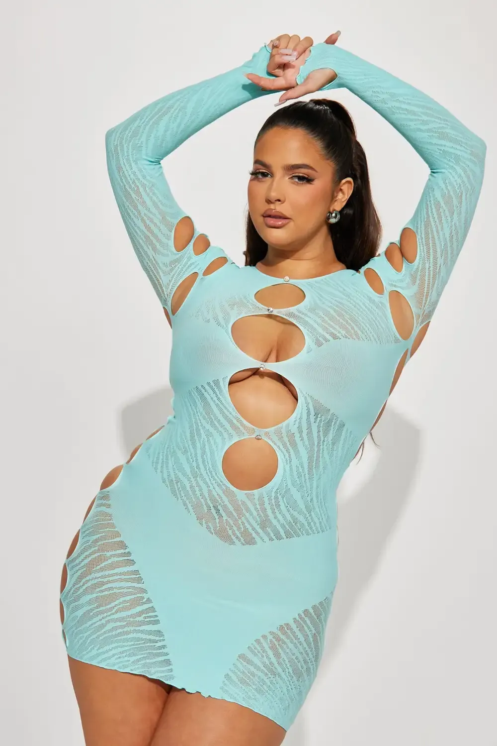 So Seamless Mini Dress - Mint