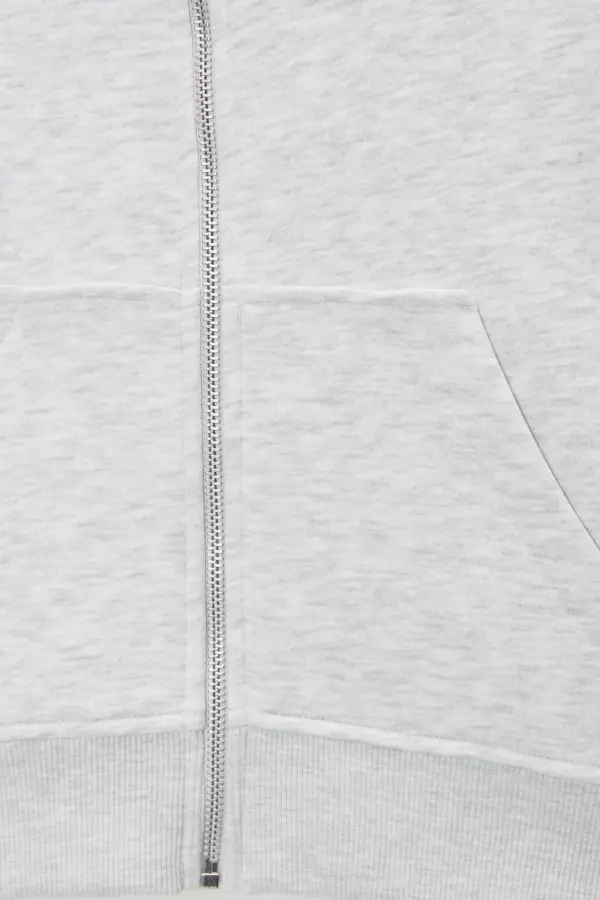 Sudadera capucha cremallera