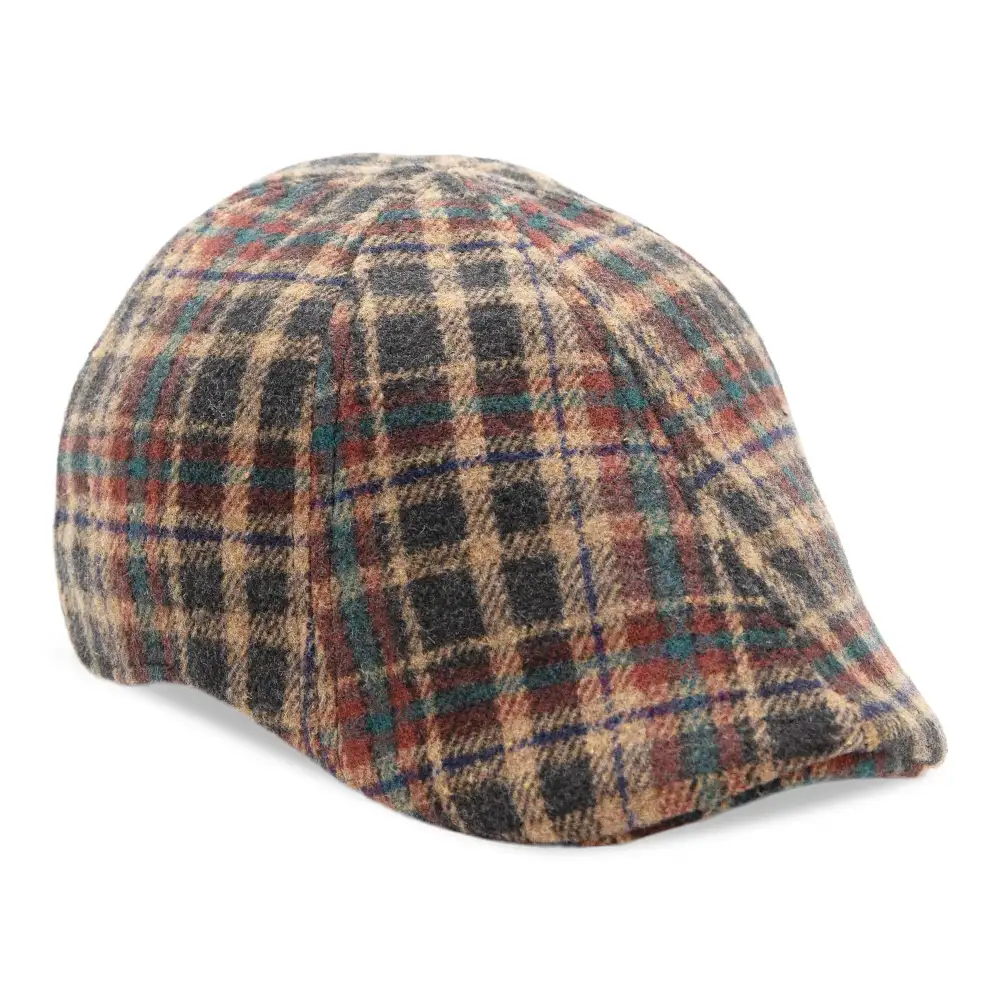 The Underdog Boston Scally Cap - Resilient Red Plaid