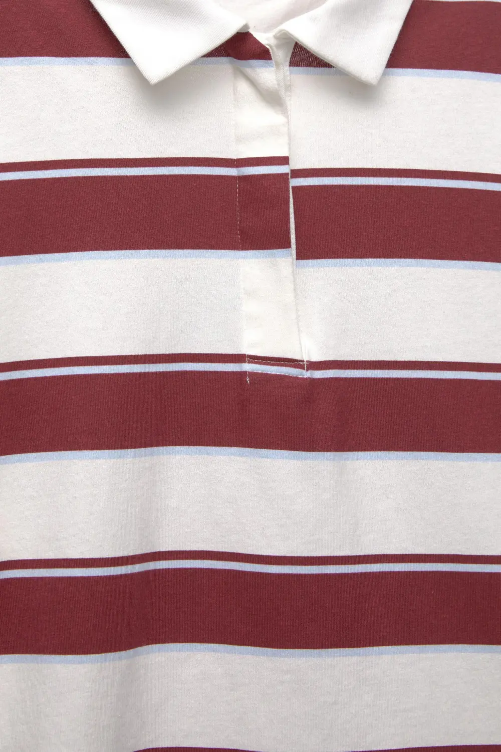 Camiseta manga larga cuello polo