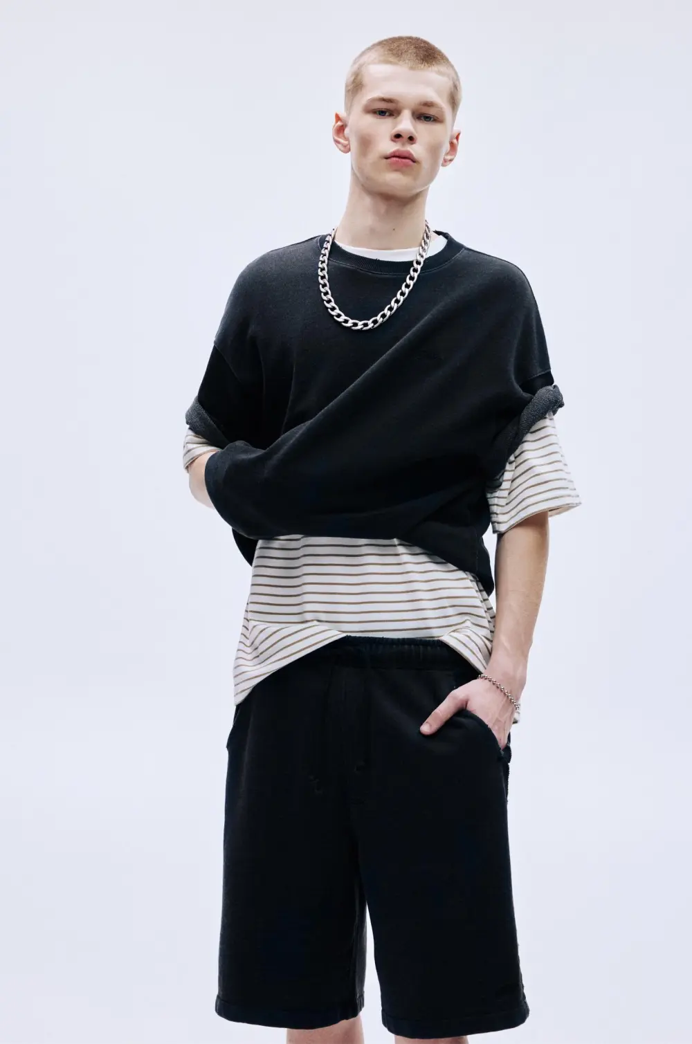 STWD jogger Bermuda sweatpants