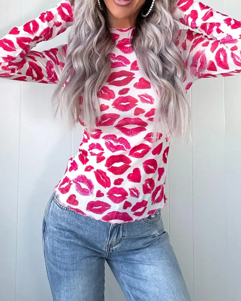 Me Mesh Top - Ivory