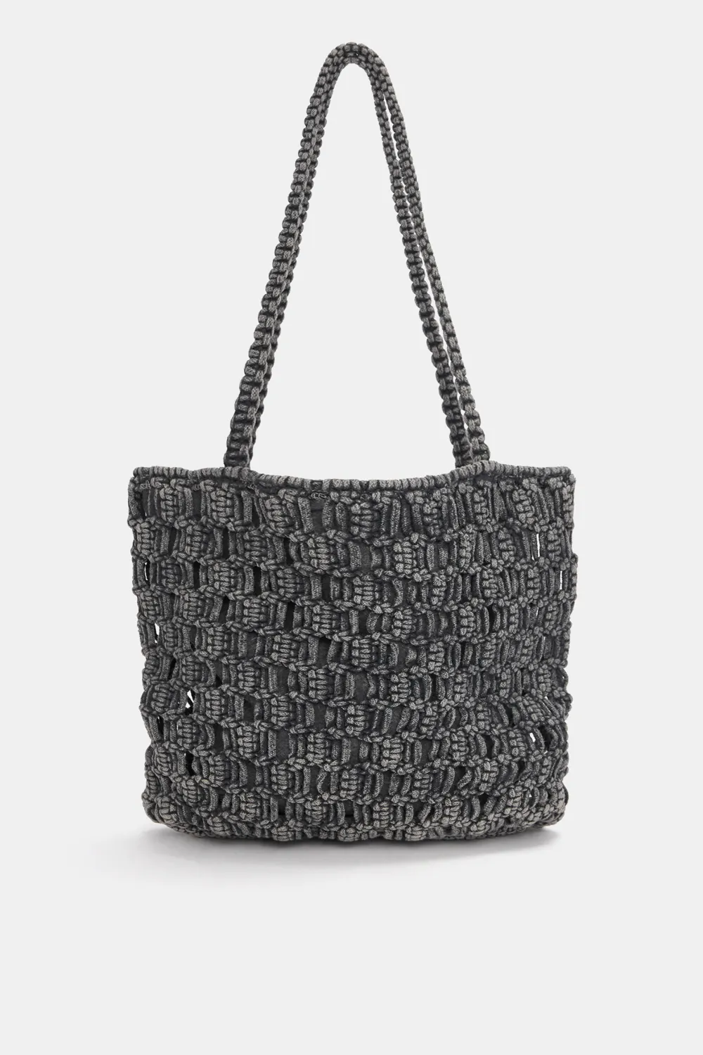 Bolso shopper crochet
