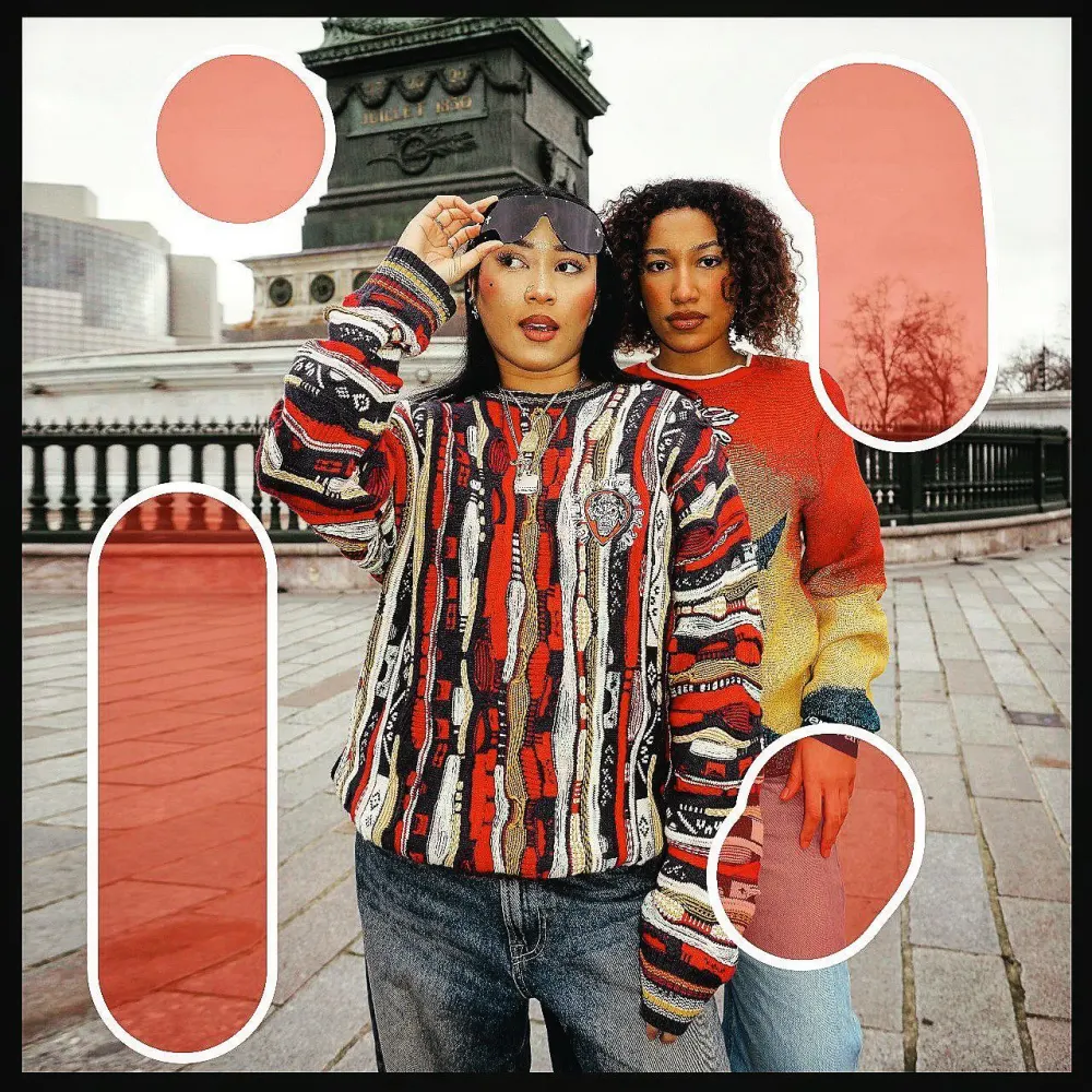 Orange Sweater Renaissance Street Wear Fashion Printing Seasonal Trend Special Design