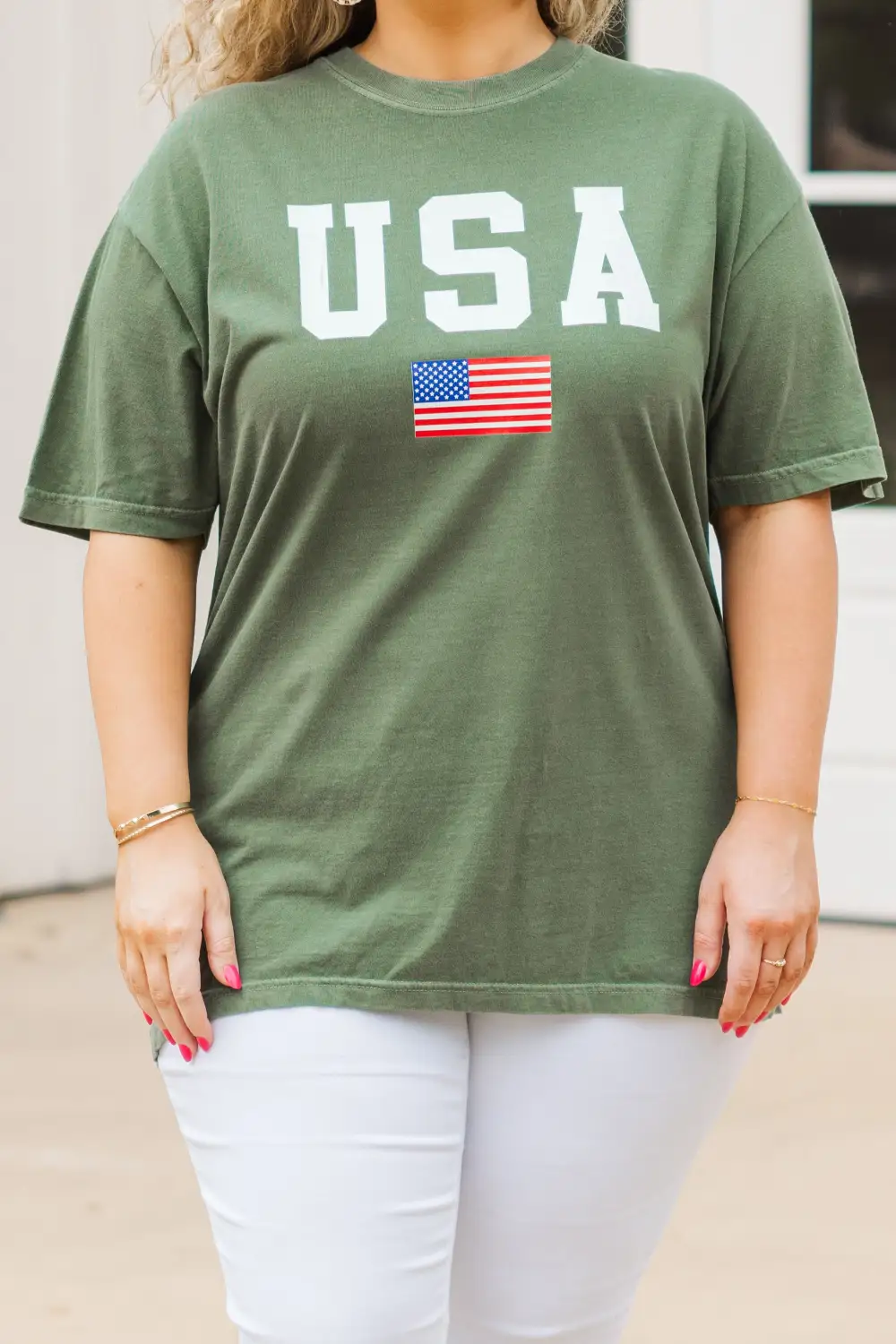 Comfort Colors: True American Spirit Tee, Moss