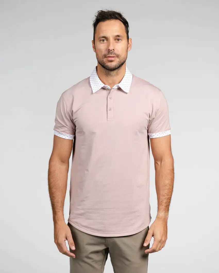 Drop-Cut: Lux Dotted Polo
