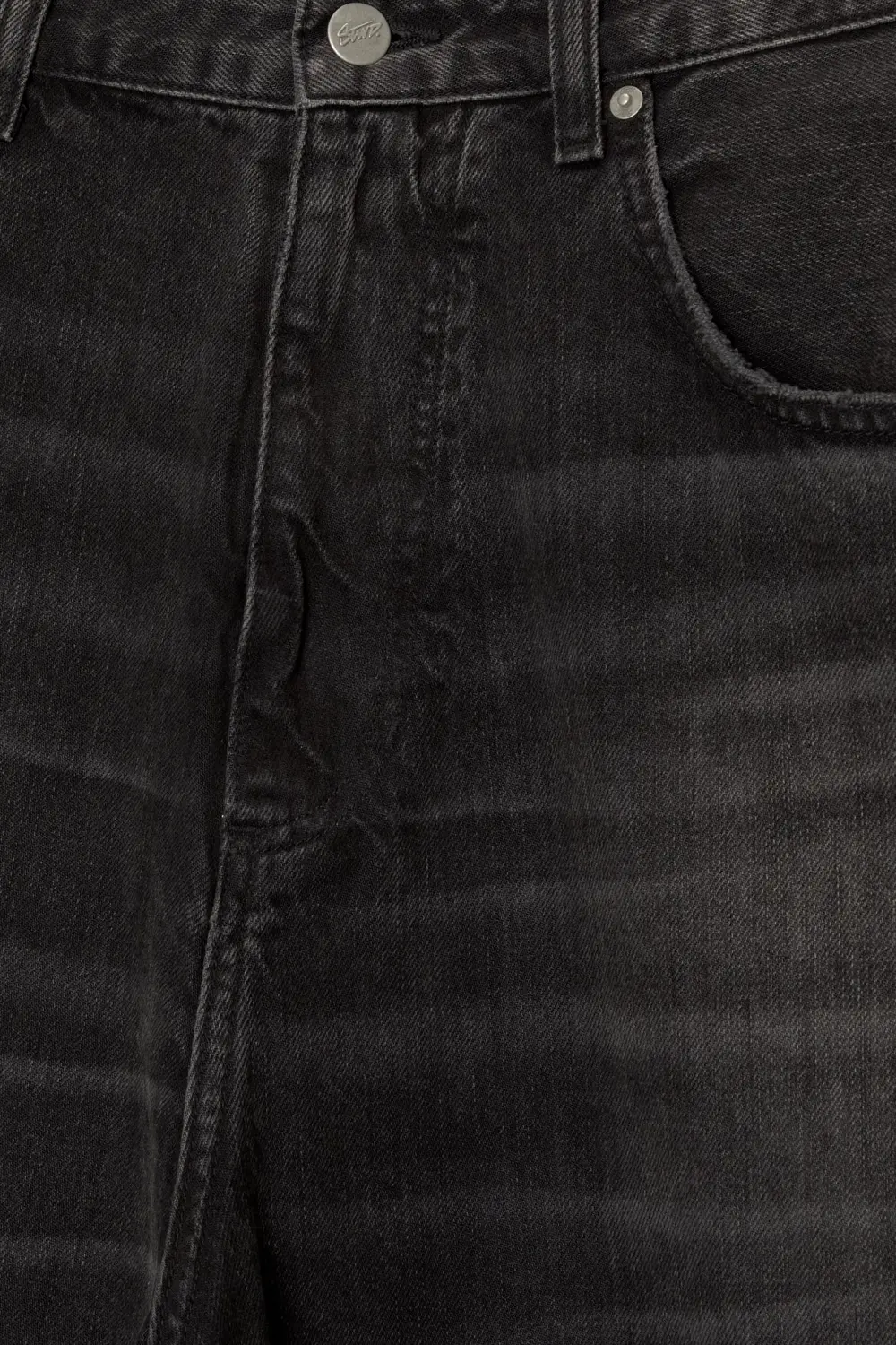 Super baggy washed finish jeans