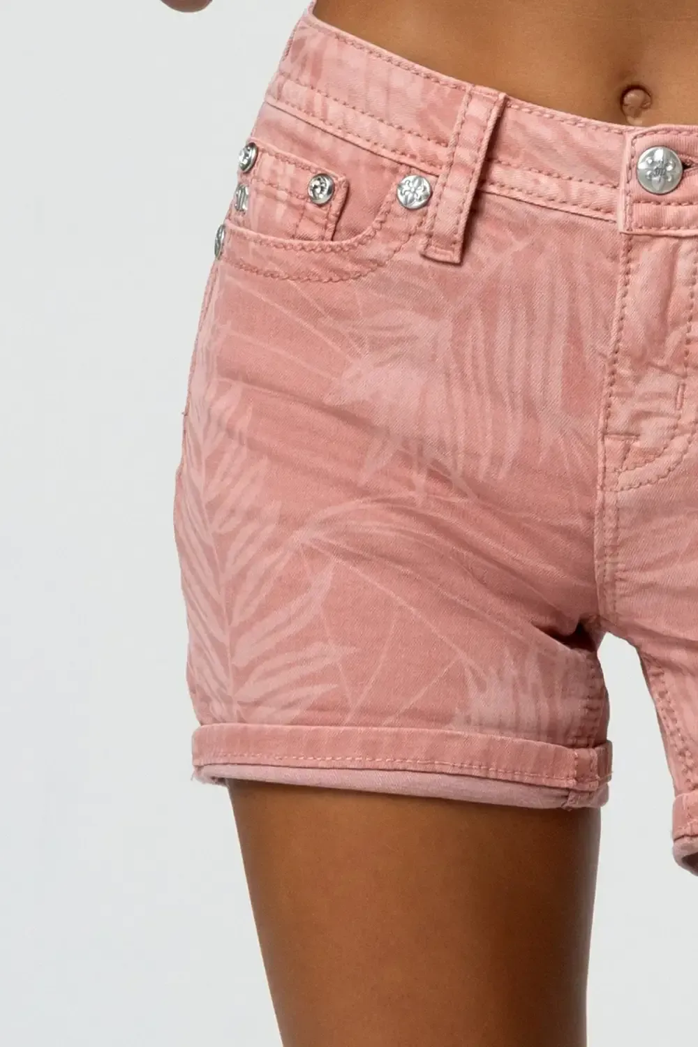 Coral Leaves Shorts