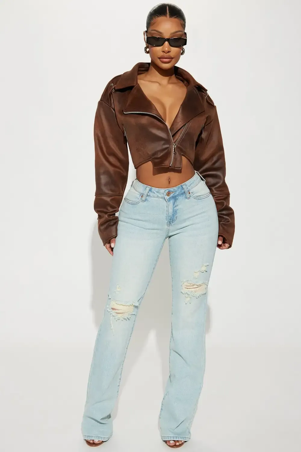 Bullseye Tinted Bootcut Jeans - Light Wash