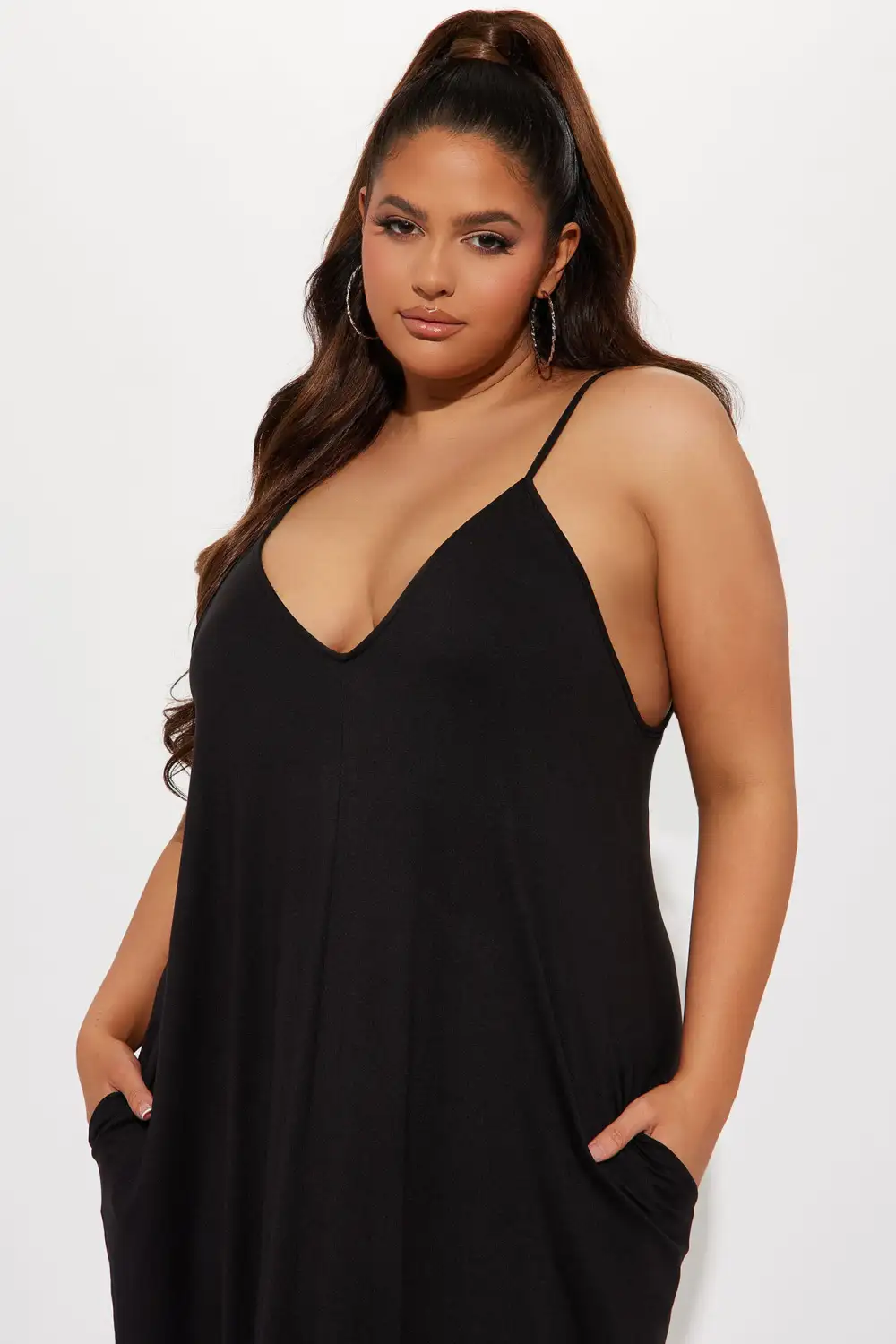 Simple Saturday Maxi Dress - Black