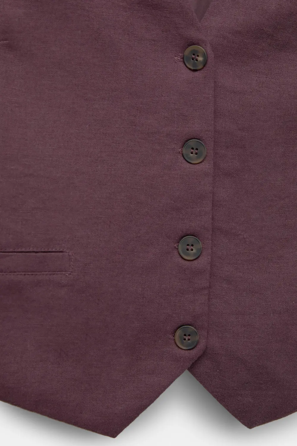 Rustic suit vest