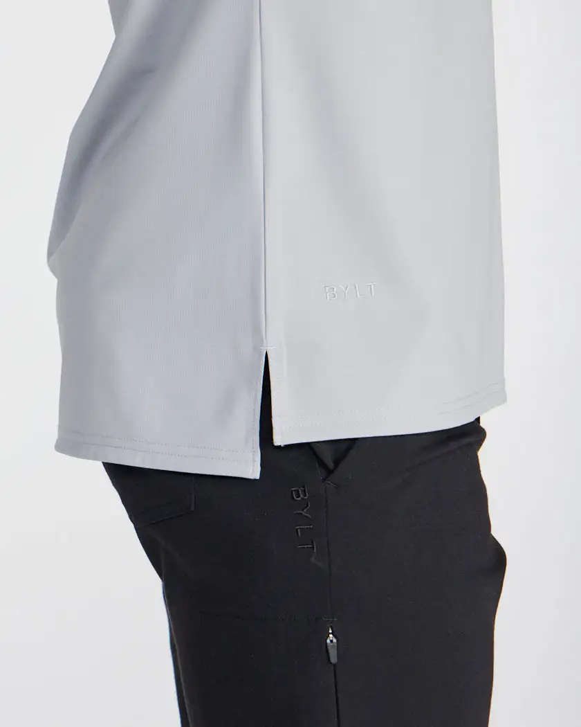 Limitless Short Sleeve Split Hem
