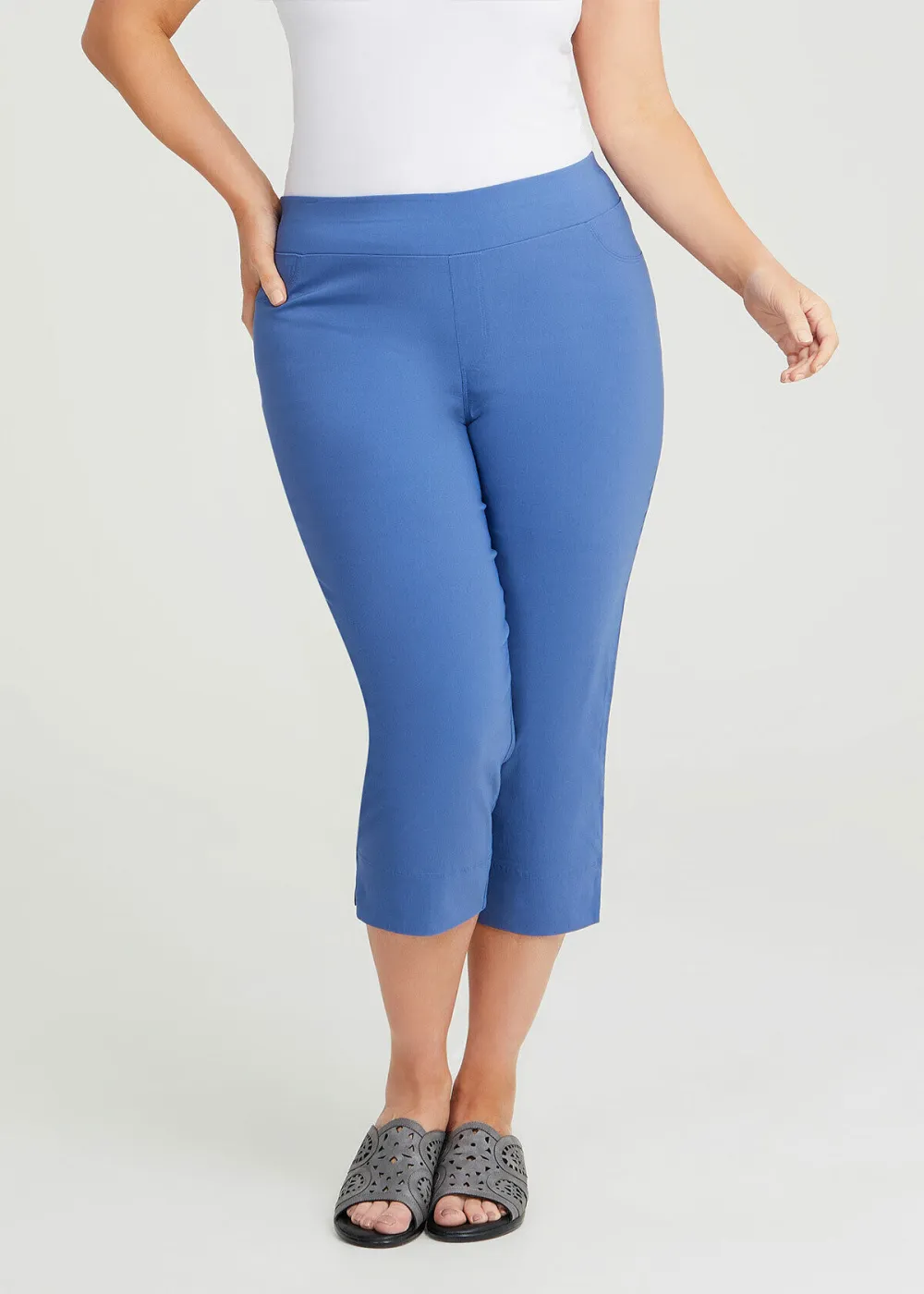 Expose Split Hem Crop Pant