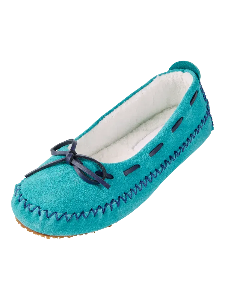 Women's Suede Moccasin Slipper