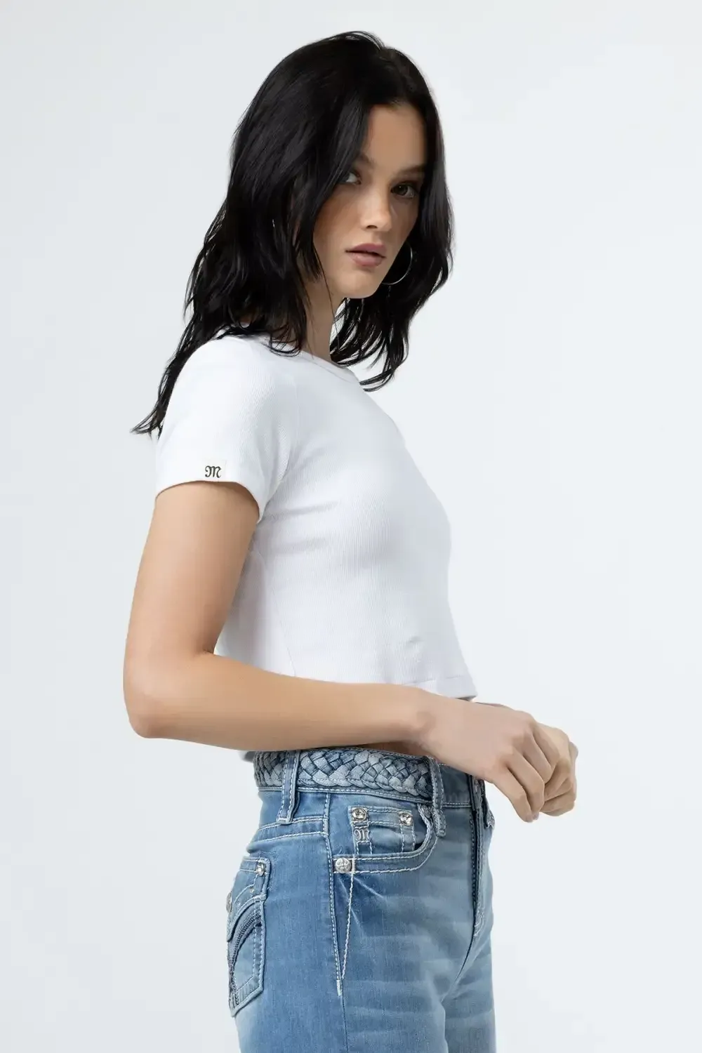Subtle Wash Crop Tee