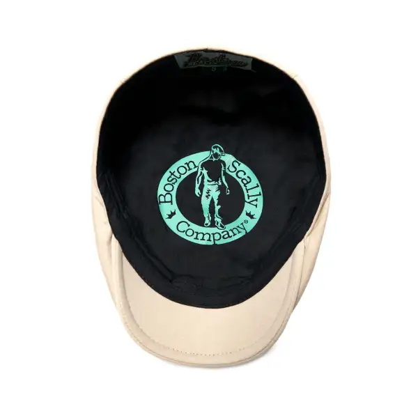 The Bruiser Boston Scally Cap - Beige
