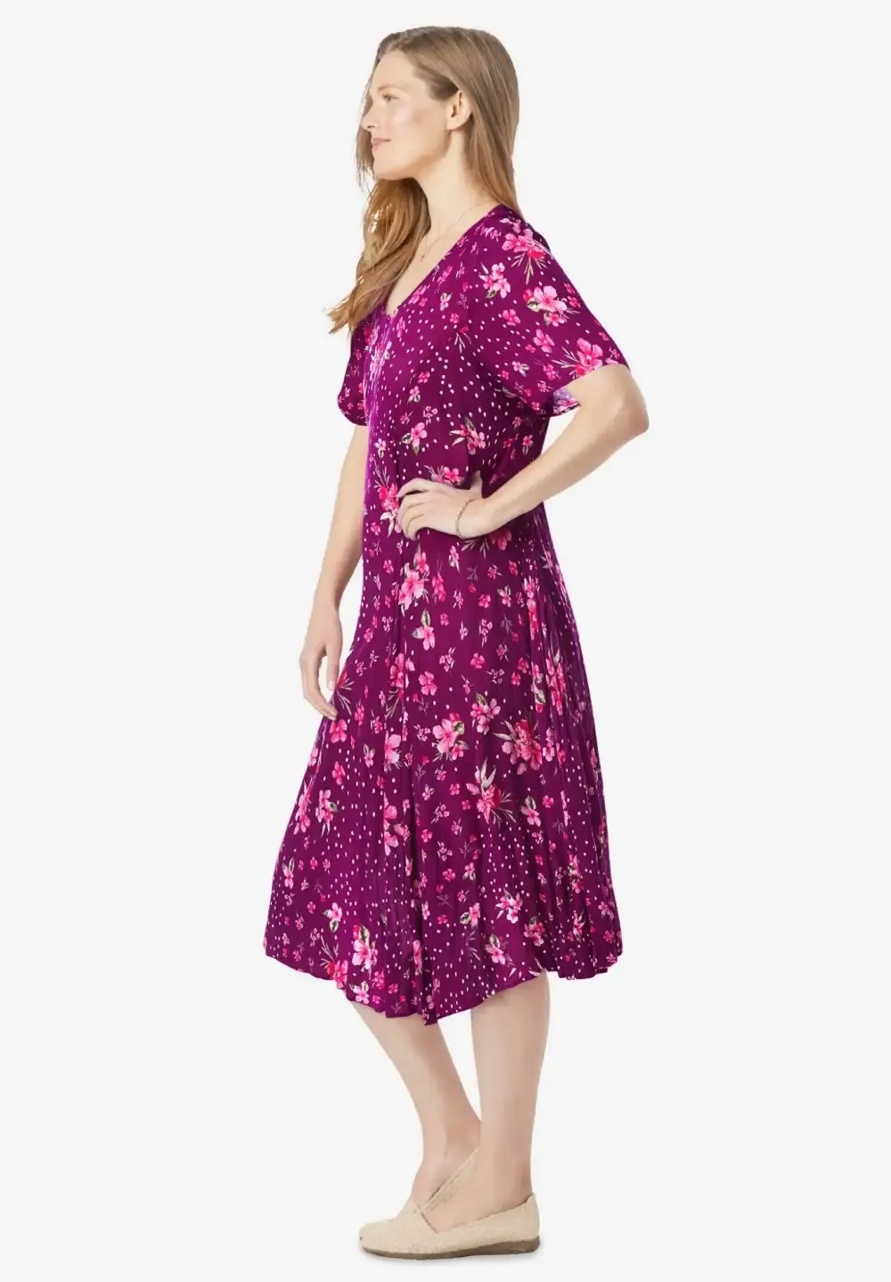 Short Crinkle Dress