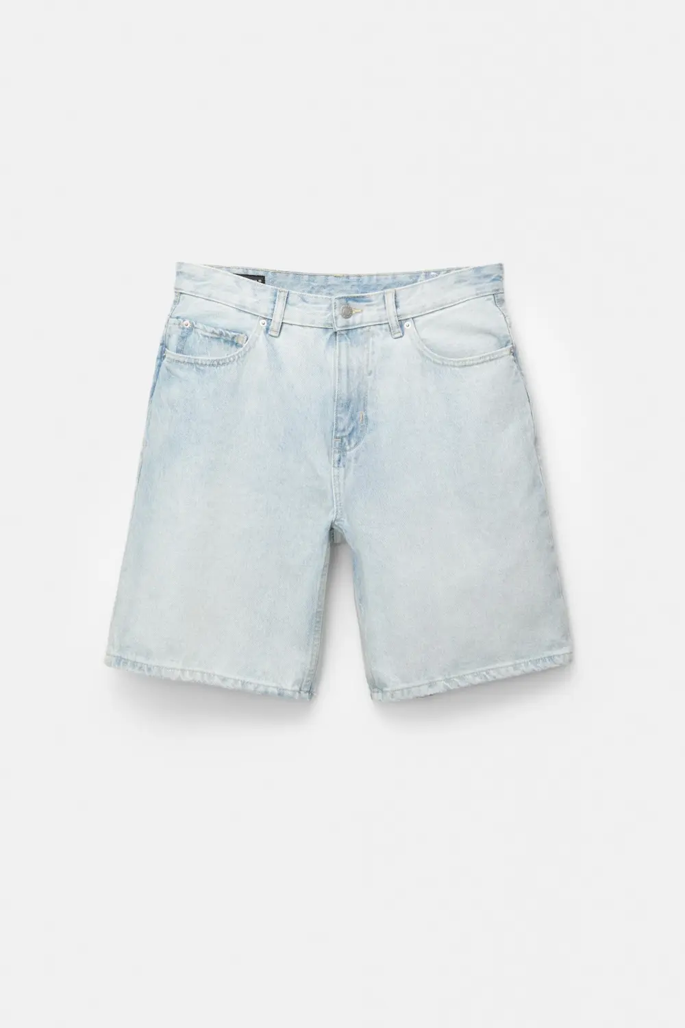 Standard denim Bermuda shorts