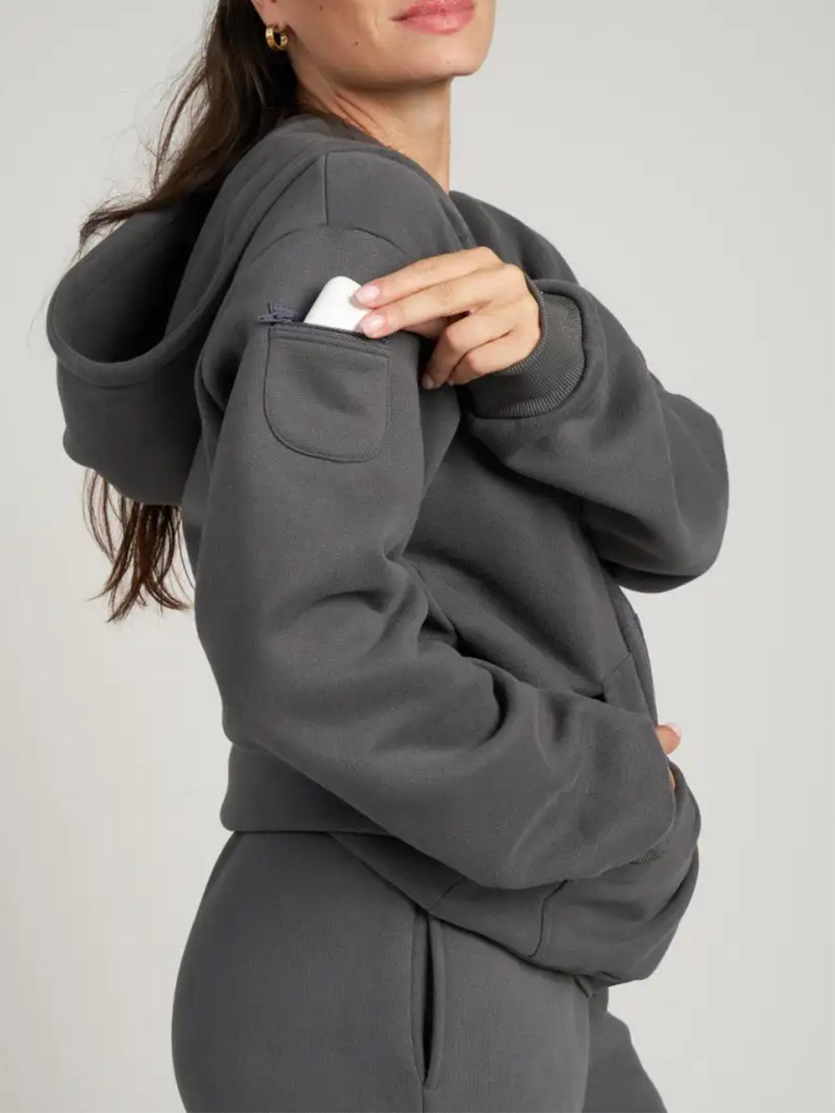 Travel Essentials Zip Hoodie