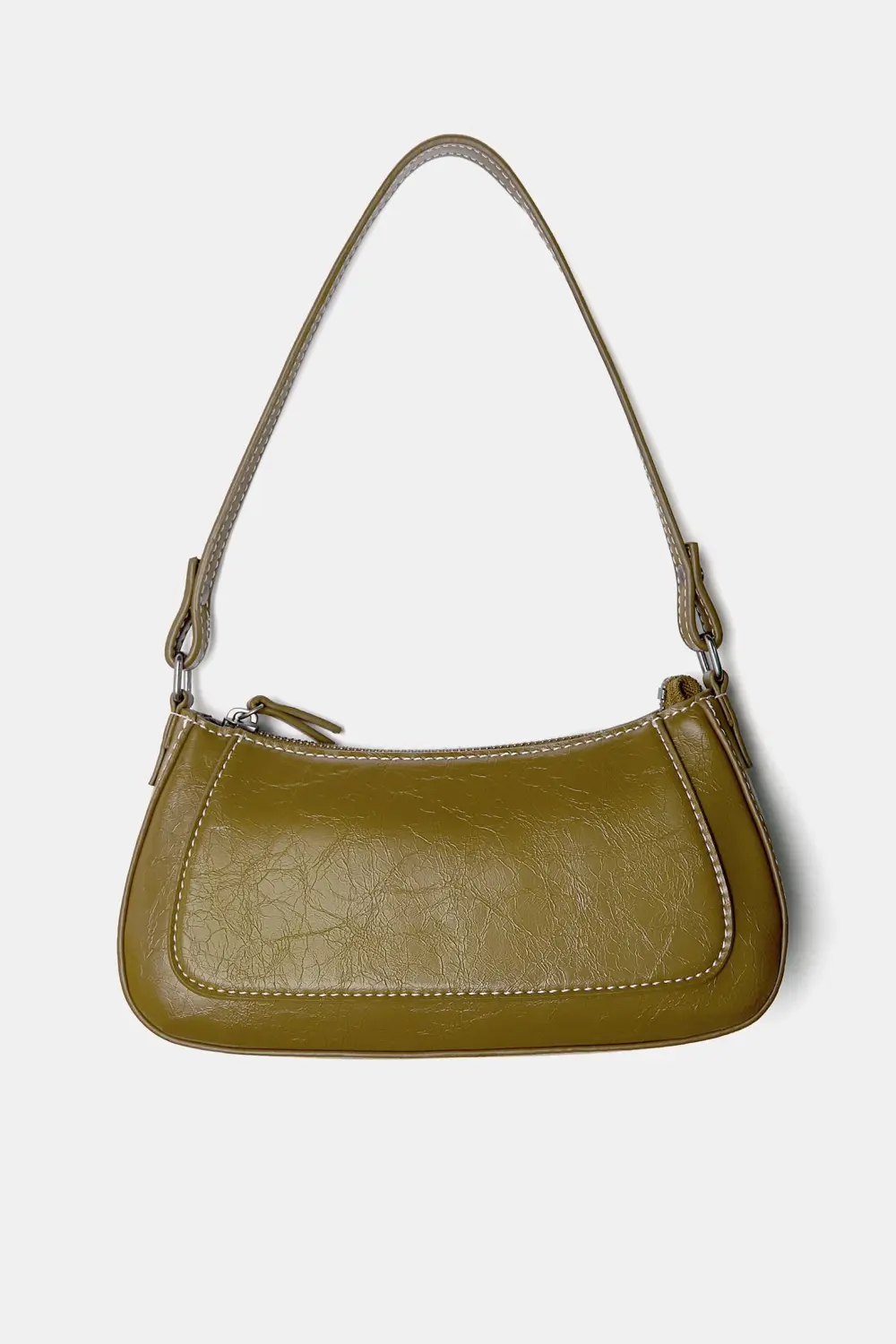 Bolso de hombro costuras