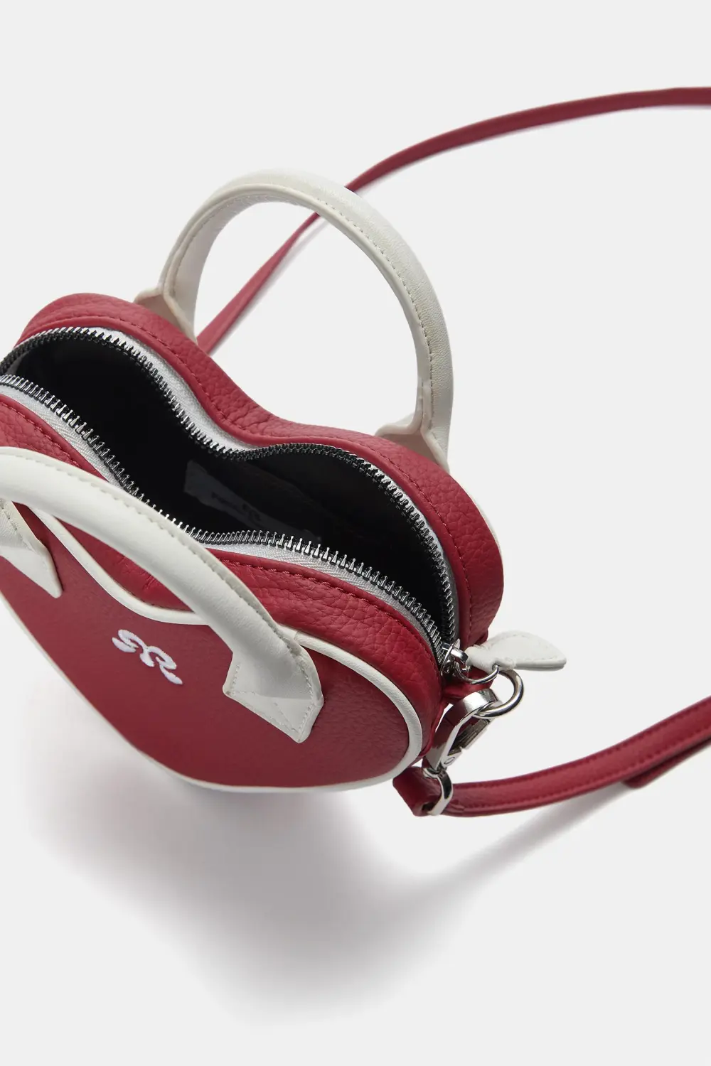 Mini bolso bandolera retro corazón