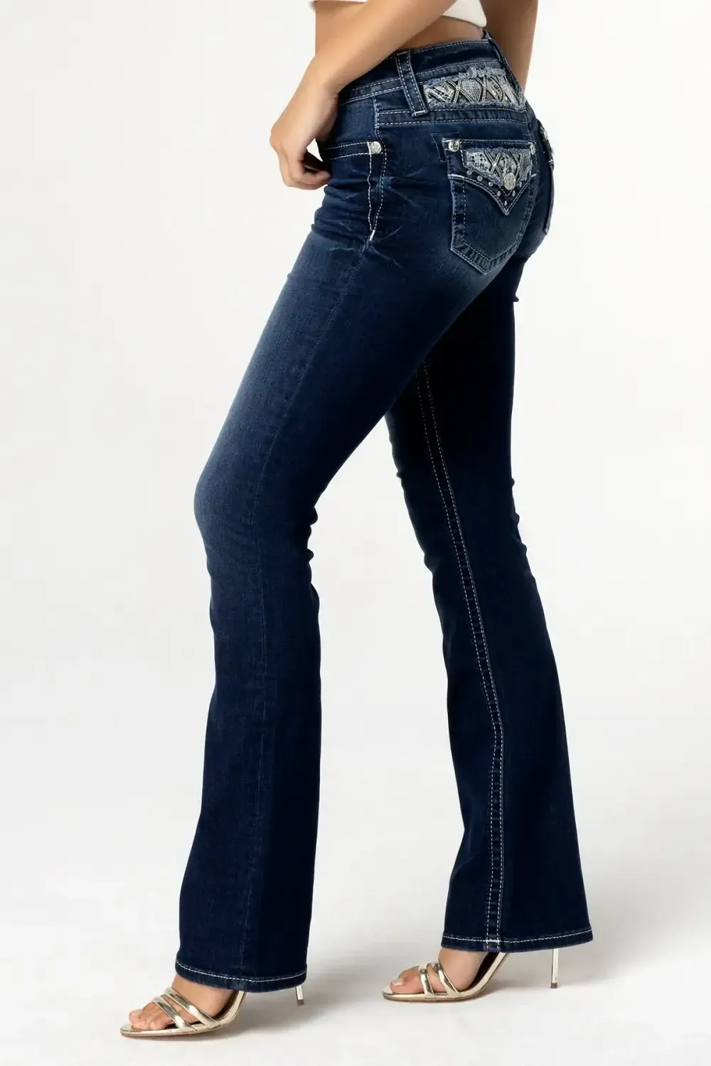 Sophia Glitz Bootcut Jeans