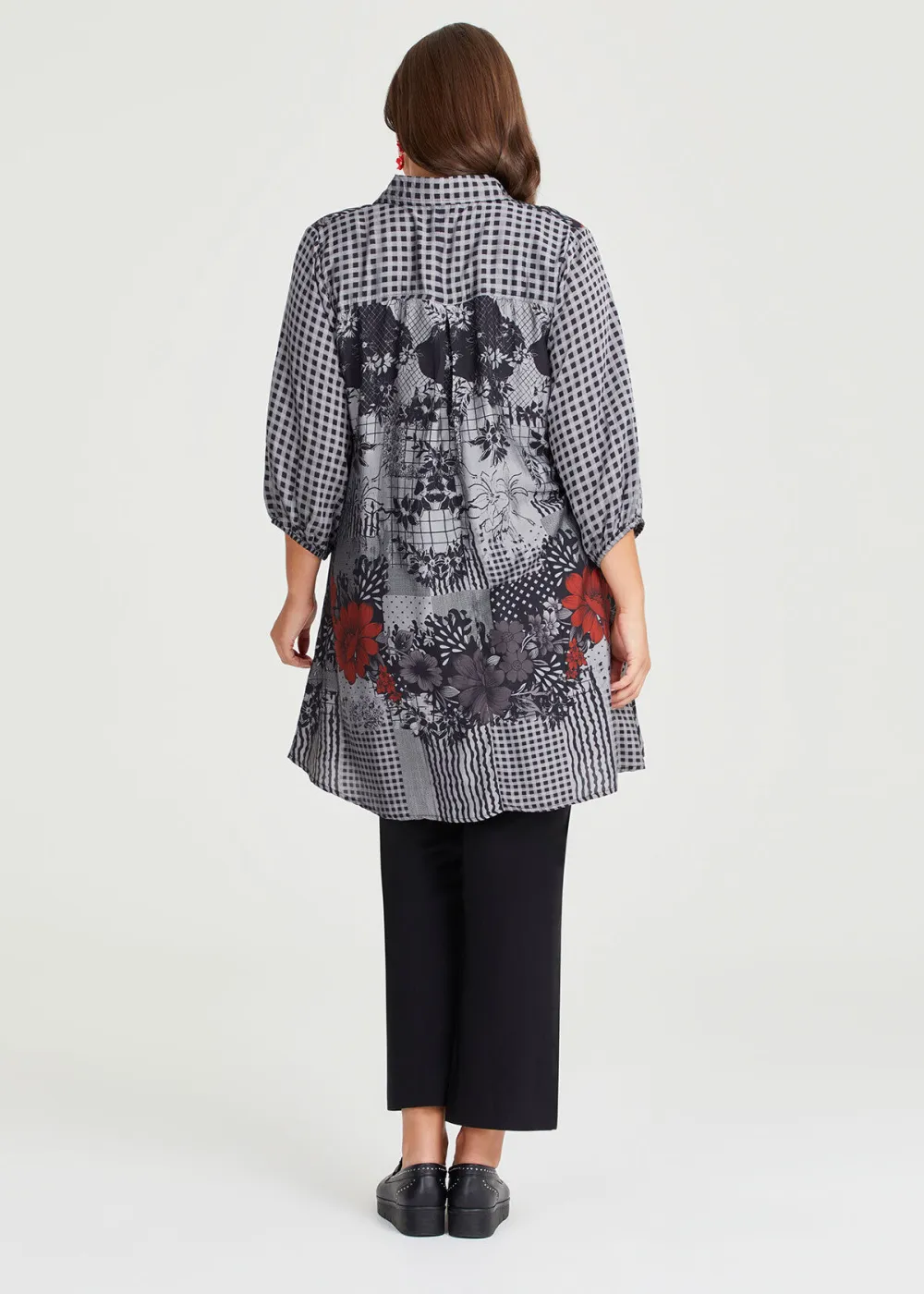 Collar Natural Swing Tunic