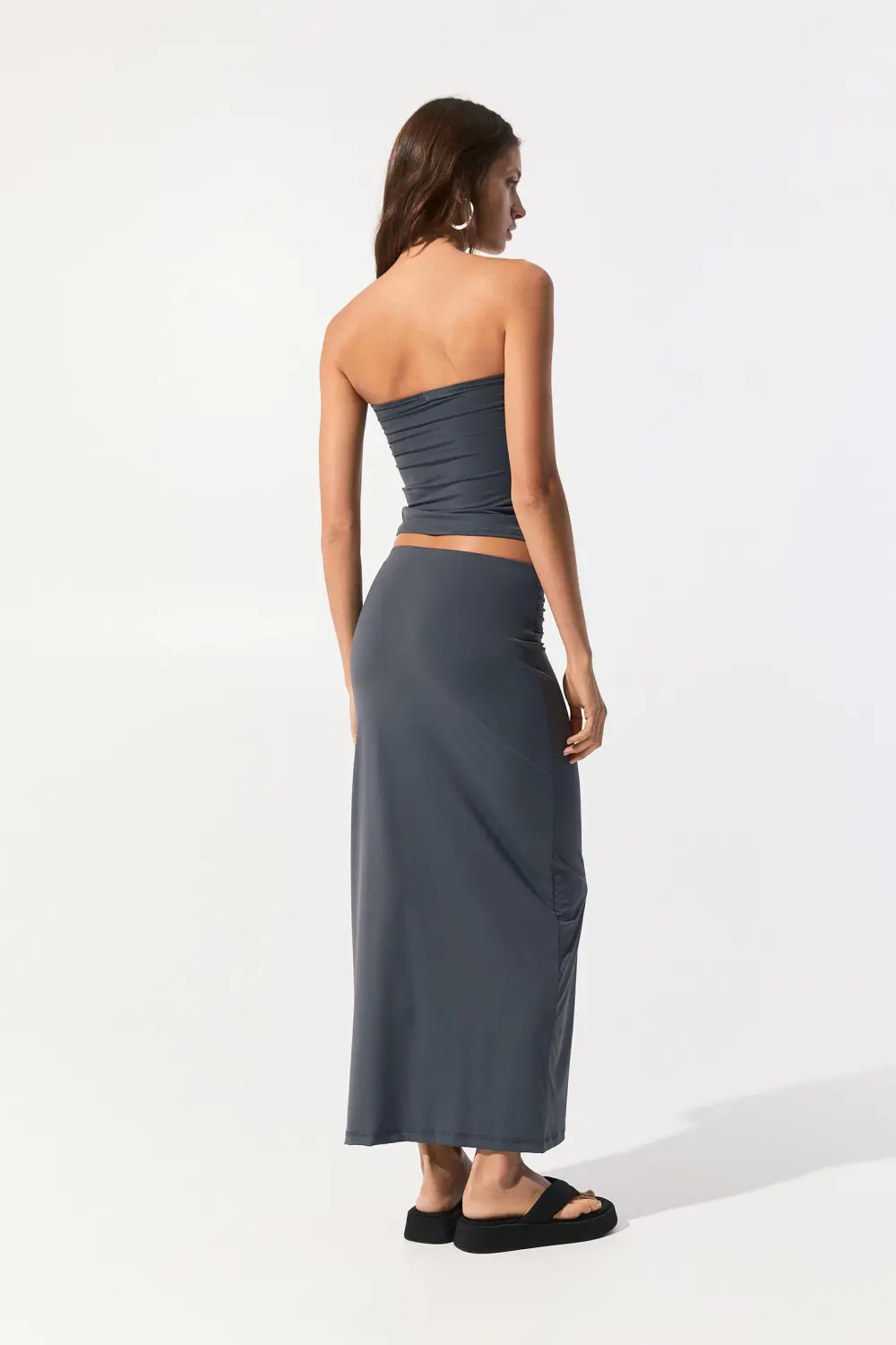 Strapless polyamide top