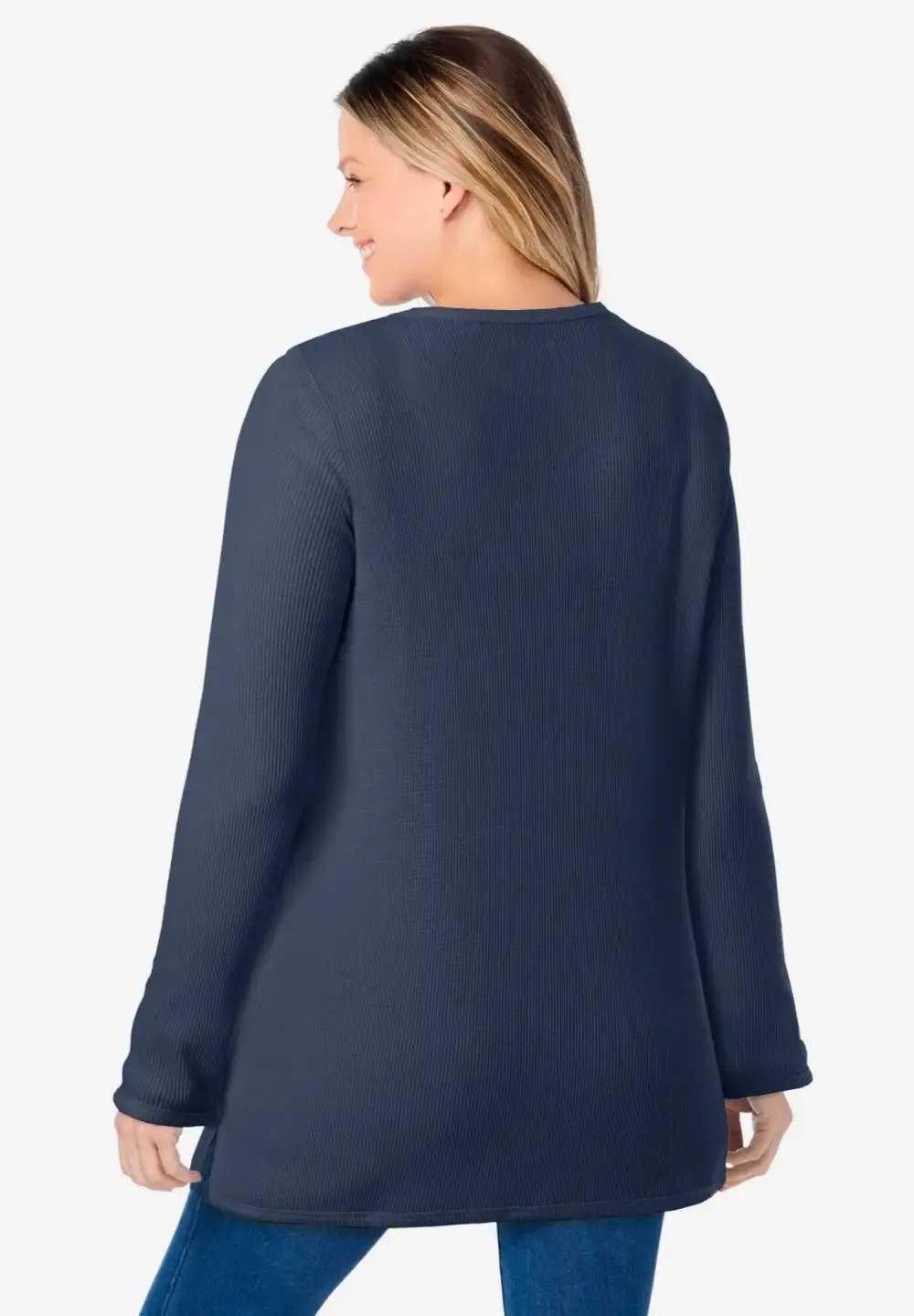 Waffle Thermal Sweatshirt