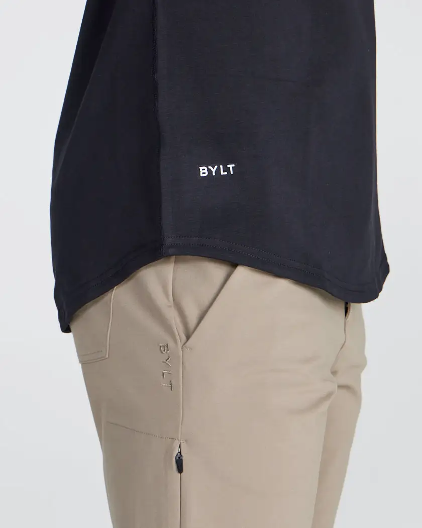 Drop-Cut V-Neck: Bylt Signature